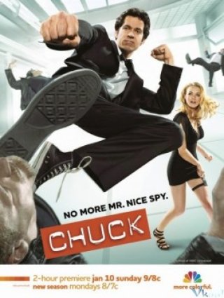 Chàng Điệp Viên Tay Mơ 3 - Chuck: Season 3 (2010)