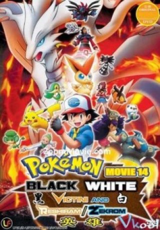 Phim Pokemon Movie 14 : Victini Và Người Hùng Bóng Tối Reshiram - Pokemon Movie 14 Black: Victini And Reshiram (2011)