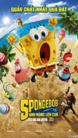 Spongebob: Người Hùng Lên Cạn - The Spongebob Movie: Sponge Out Of Water 2015