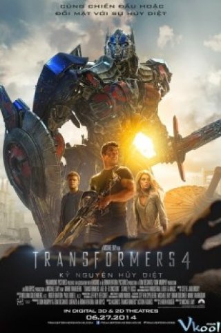 Phim Robot Đại Chiến 4: Kỷ Nguyên Hủy Diệt - Transformers: Age Of Extinction (2014)