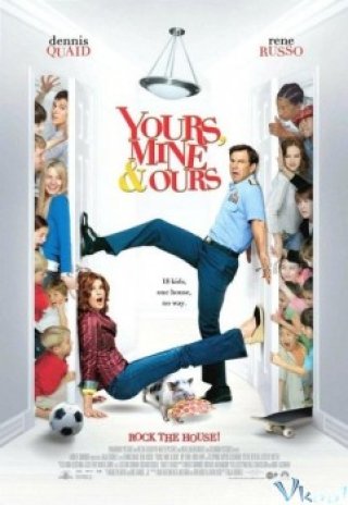 Phim Con Anh Con Em Con Chúng Ta - Yours Mine And Ours (2005)
