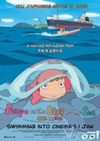 Phim Ponyo - Ponyo On The Cliff By The Sea (2008)