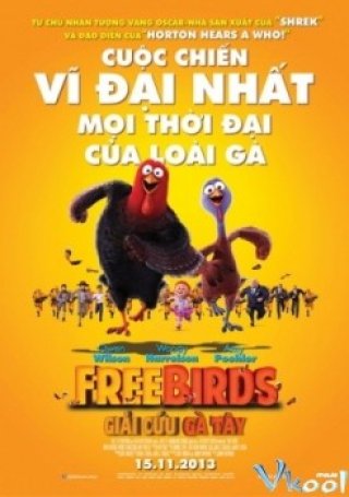 Phim Giải Cứu Gà Tây - Free Birds (2013)