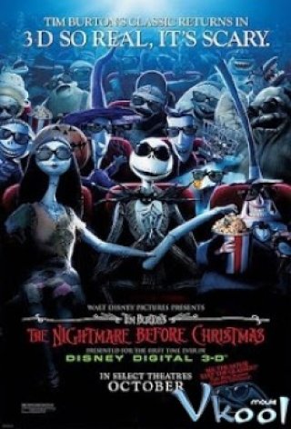 Phim Đêm Kinh Hoàng Trước Giáng Sinh - The Nightmare Before Christmas (1993)