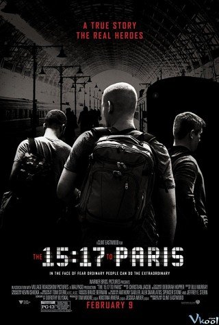 Phim Những Người Hùng Paris - The 15:17 To Paris (2018)