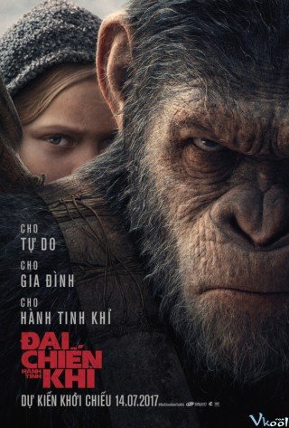 Đại Chiến Hành Tinh Khỉ - War For The Planet Of The Apes (2017)
