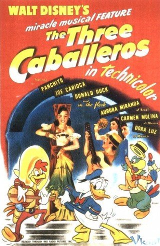 Phim Ba Quý Ông - The Three Caballeros (1944)