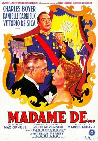 Bông Tai Của Đệ Nhất Phu Nhân - The Earrings Of Madame De... (1953)
