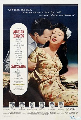 Tạm Biệt - Sayonara (1957)
