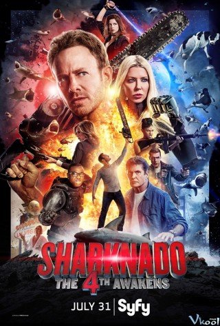 Bão Cá Mập 4 - Sharknado 4: The 4th Awakens (2016)